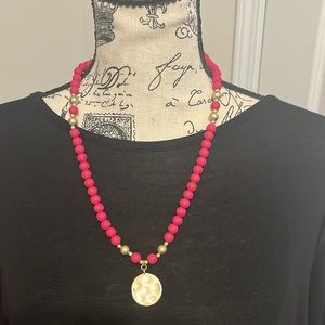 Zenzii beaded necklace.